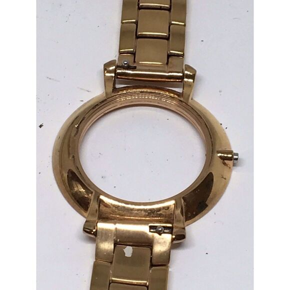 Authentic Fossil Watch Band Bracelet Links Case Use For Parts Used 18mm V807 - Picture 10 of 11